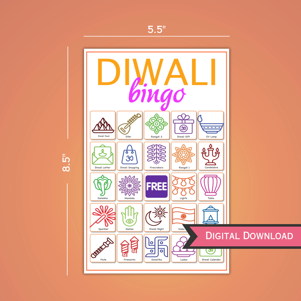 Diwali Bingo Game