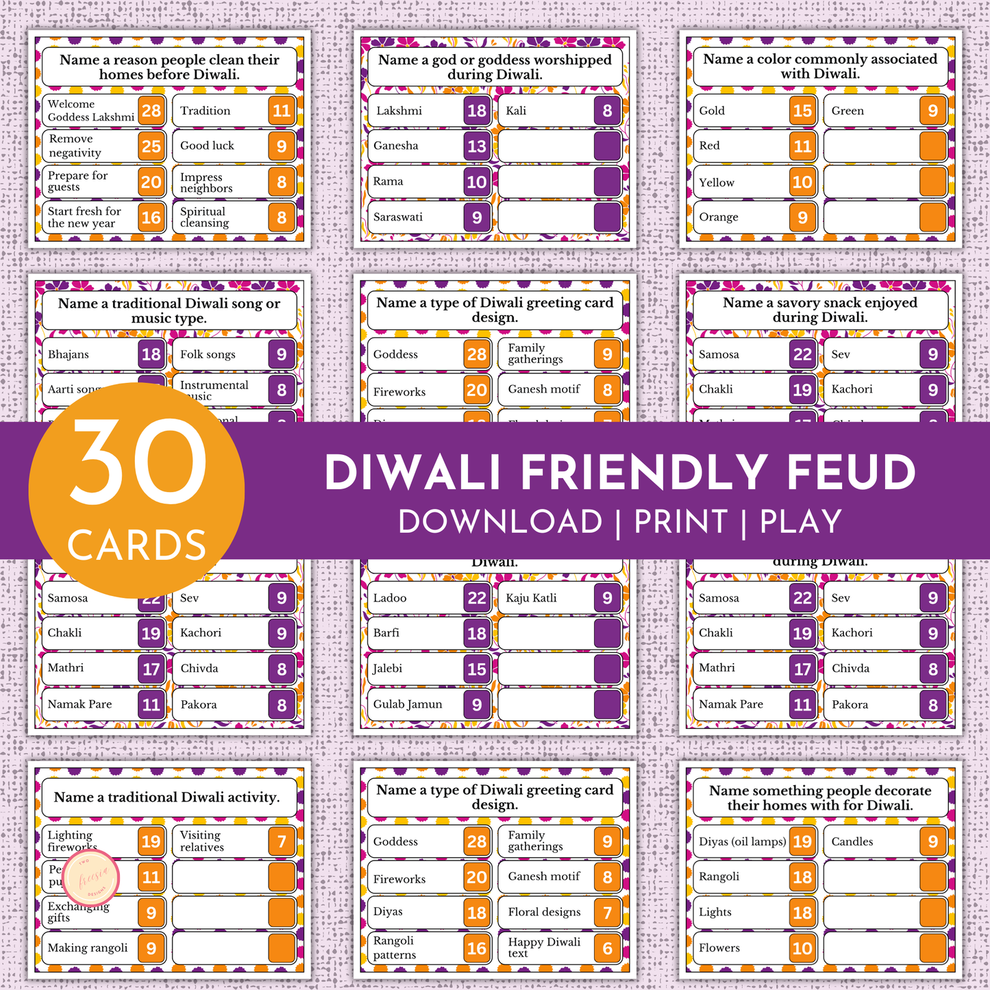 Diwali Friendly Feud