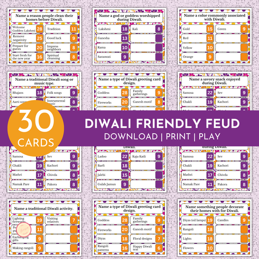 Diwali Friendly Feud