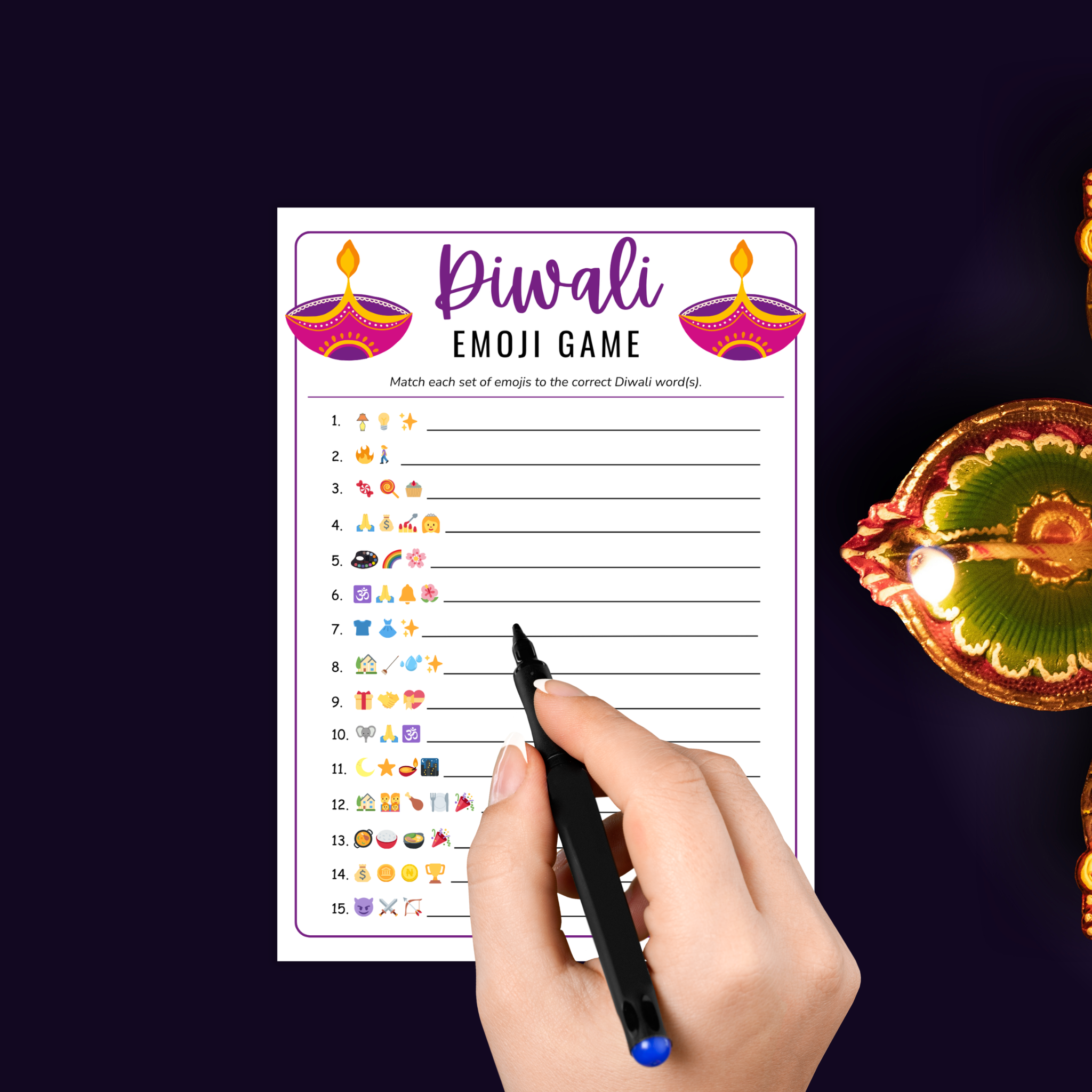 Diwali Party Games