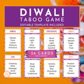 Diwali Taboo Game