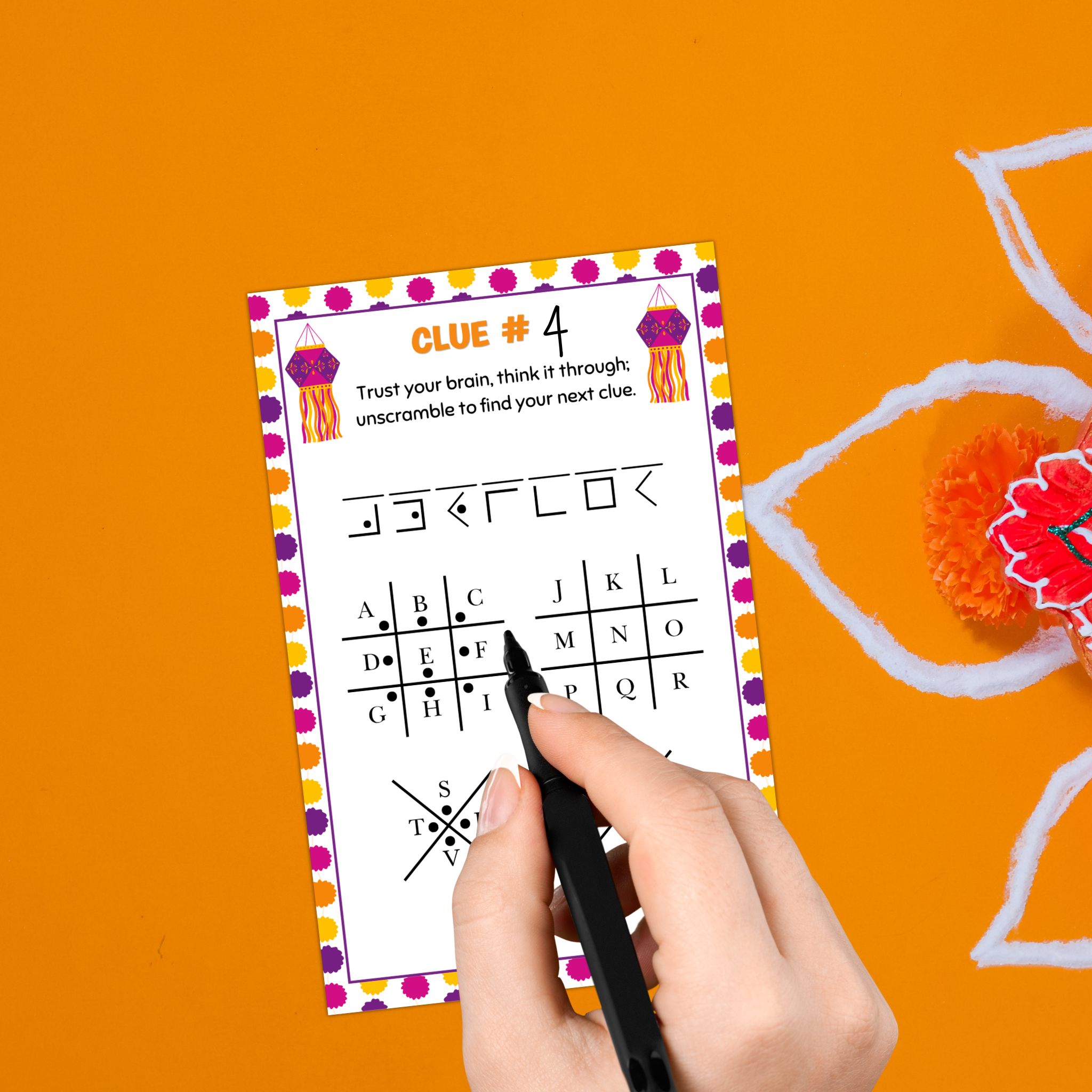 Diwali Treasure Hunt Game