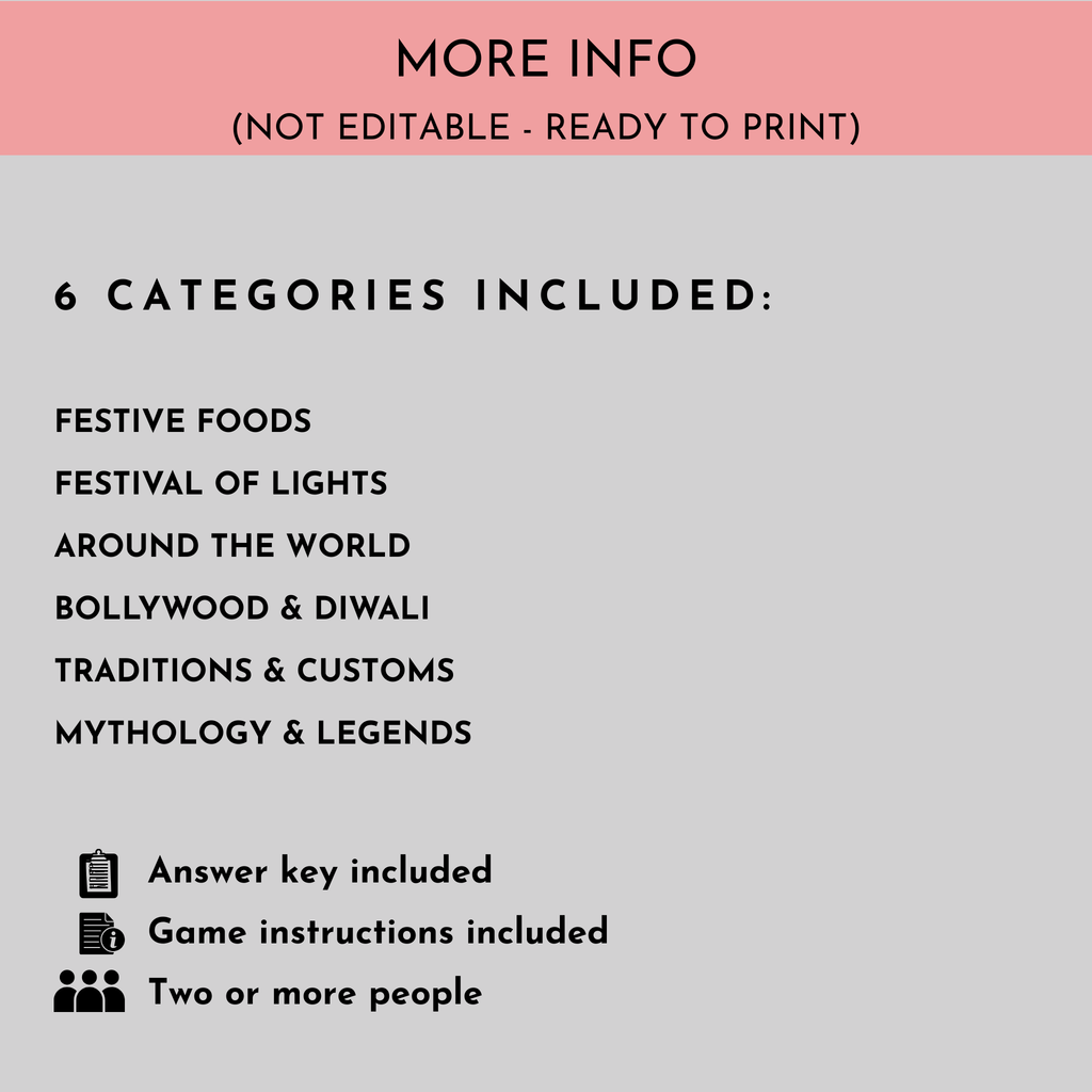 Diwali Trivia Game