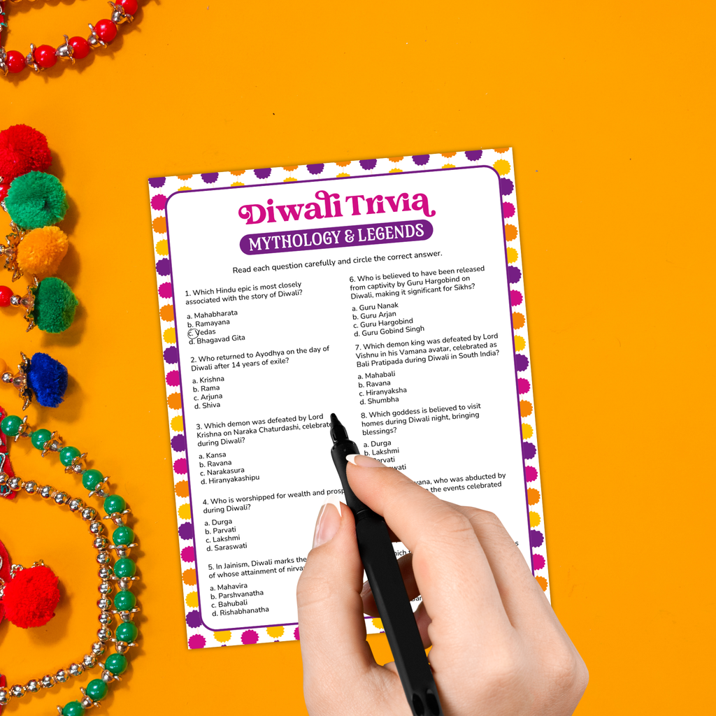 Diwali Trivia Game