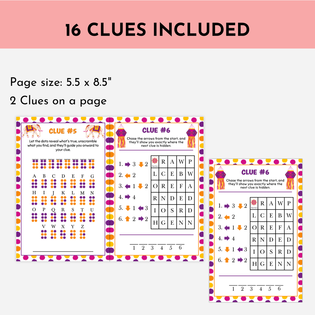Diwali Treasure Hunt Game