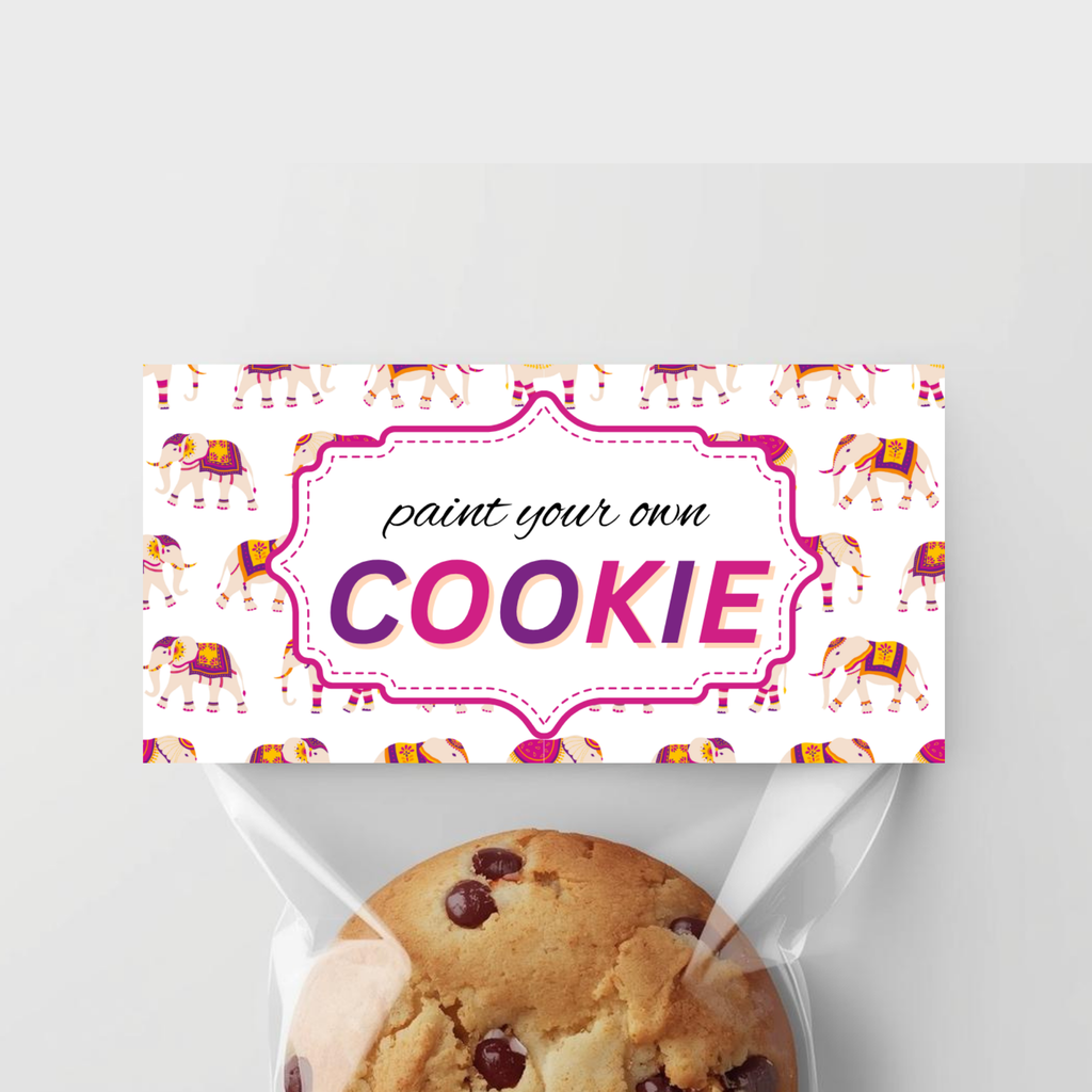Diwali PYO Cookie Bag Topper