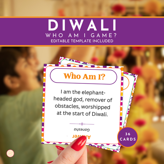 Diwali Who Am I? Game