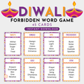 Diwali Forbidden Word Game