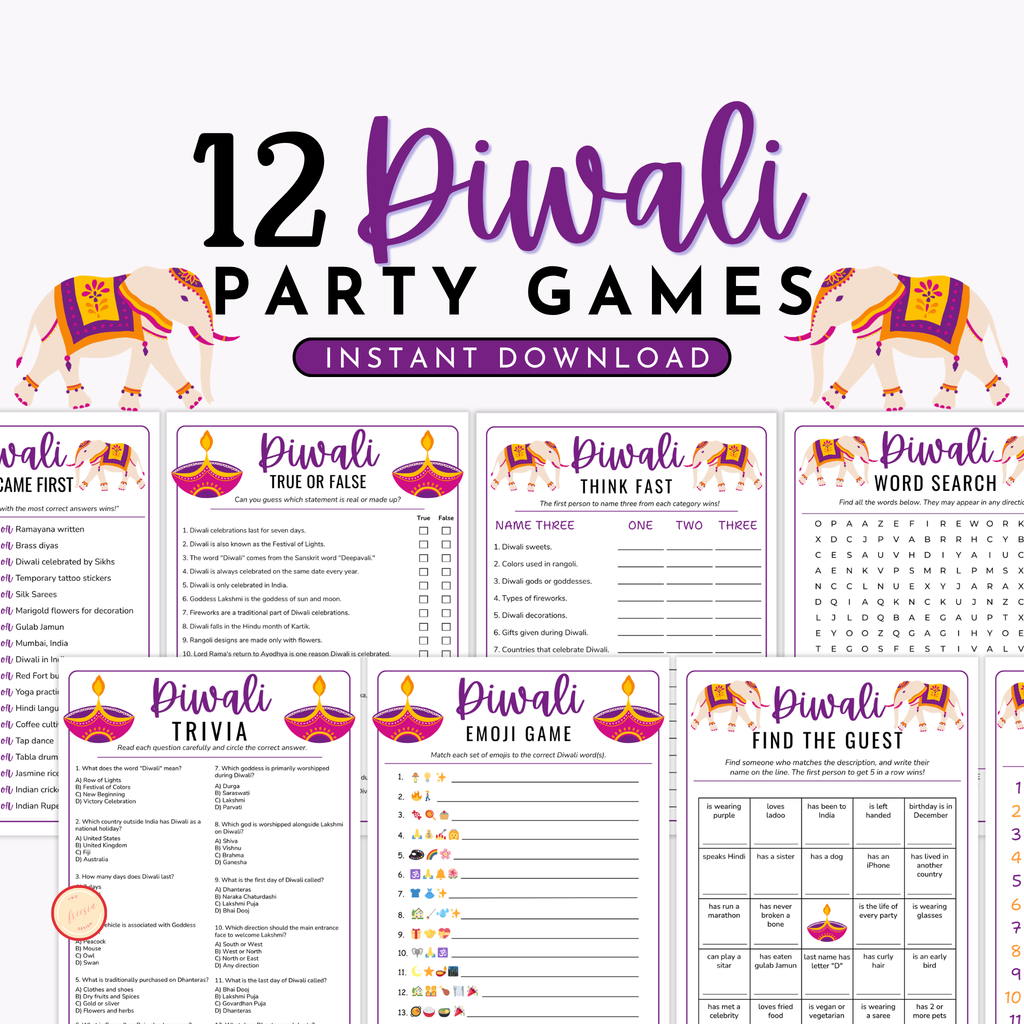 Diwali Party Games