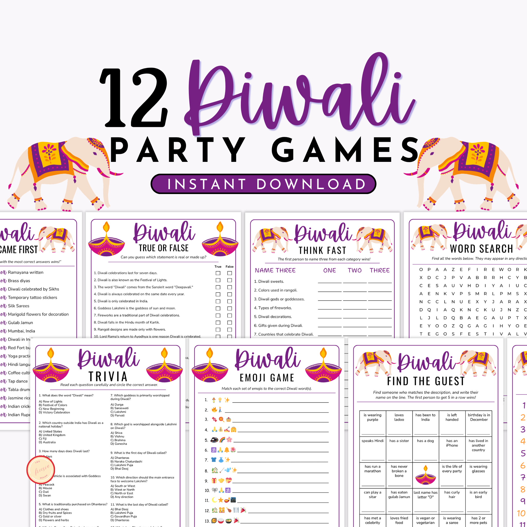 Diwali Party Games
