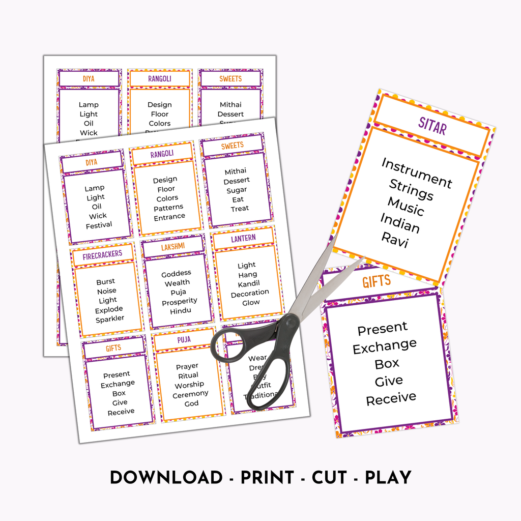Diwali Forbidden Word Game