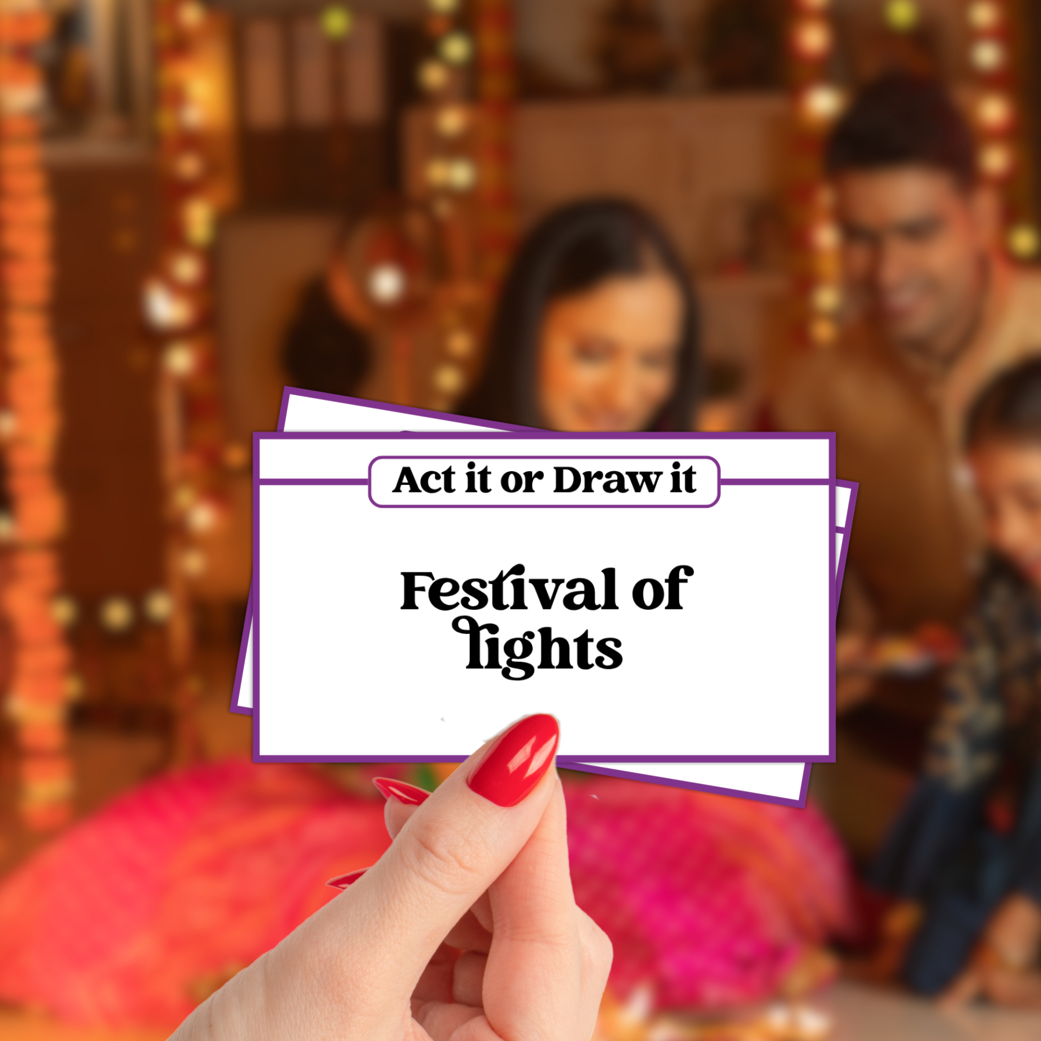 Diwali Act It or Draw It Game