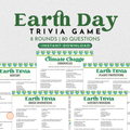 Earth Day Trivia Game Bundle