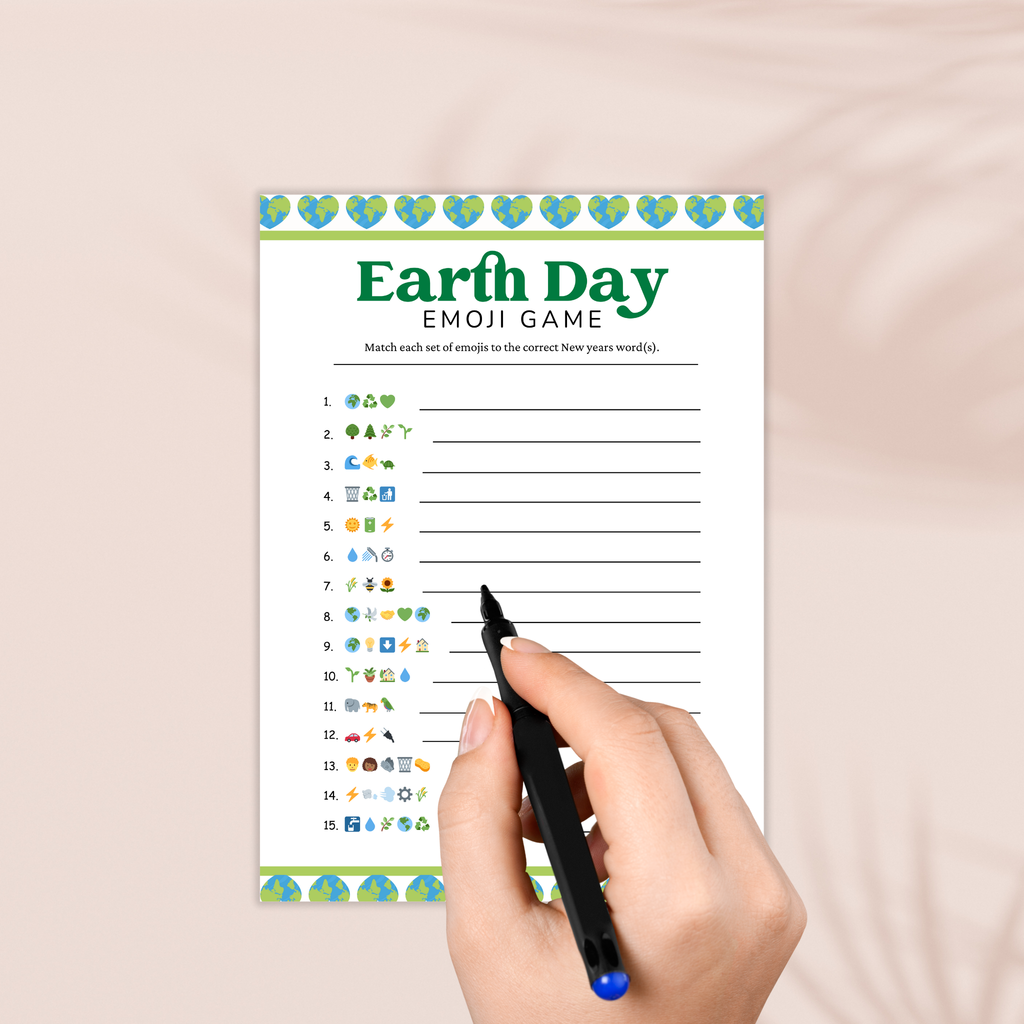 Earth Emoji Game