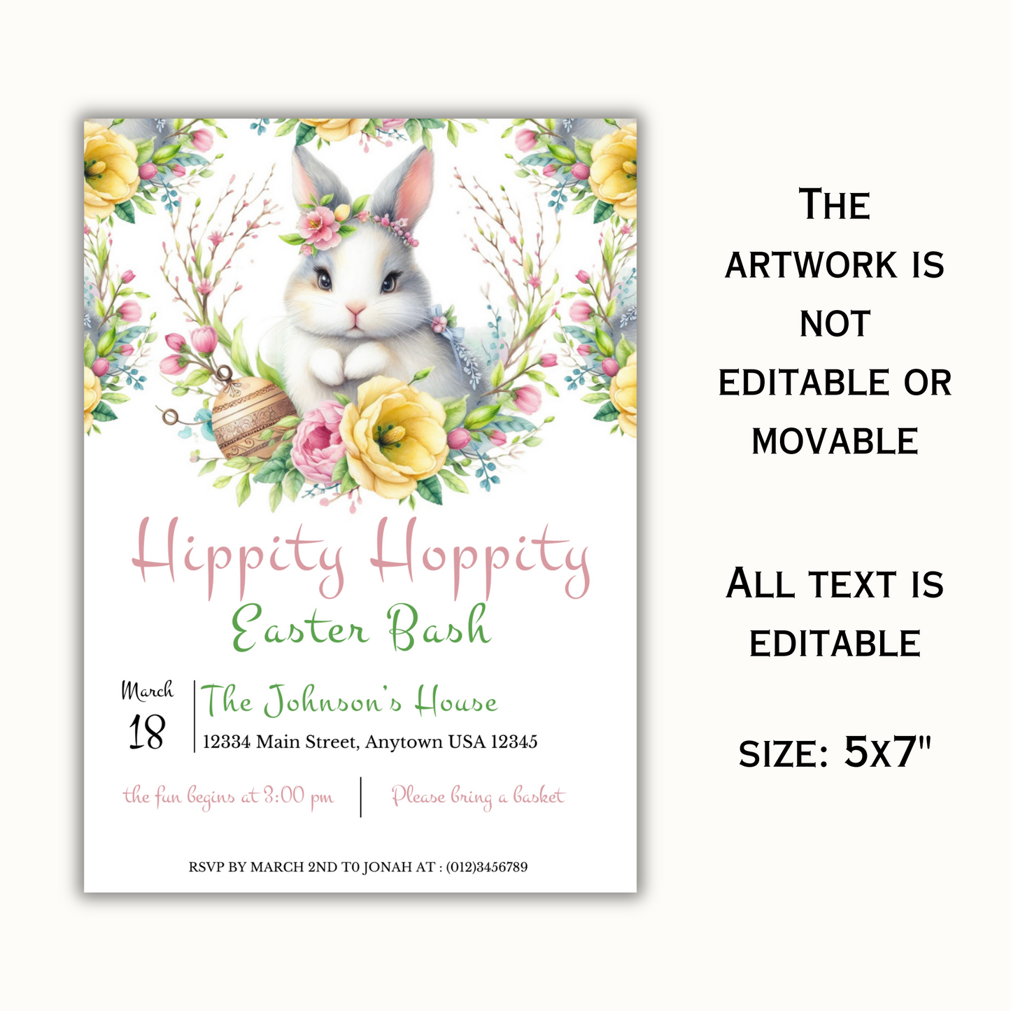 Easter Bash Invitation