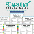 Easter Trivia Game Bundle