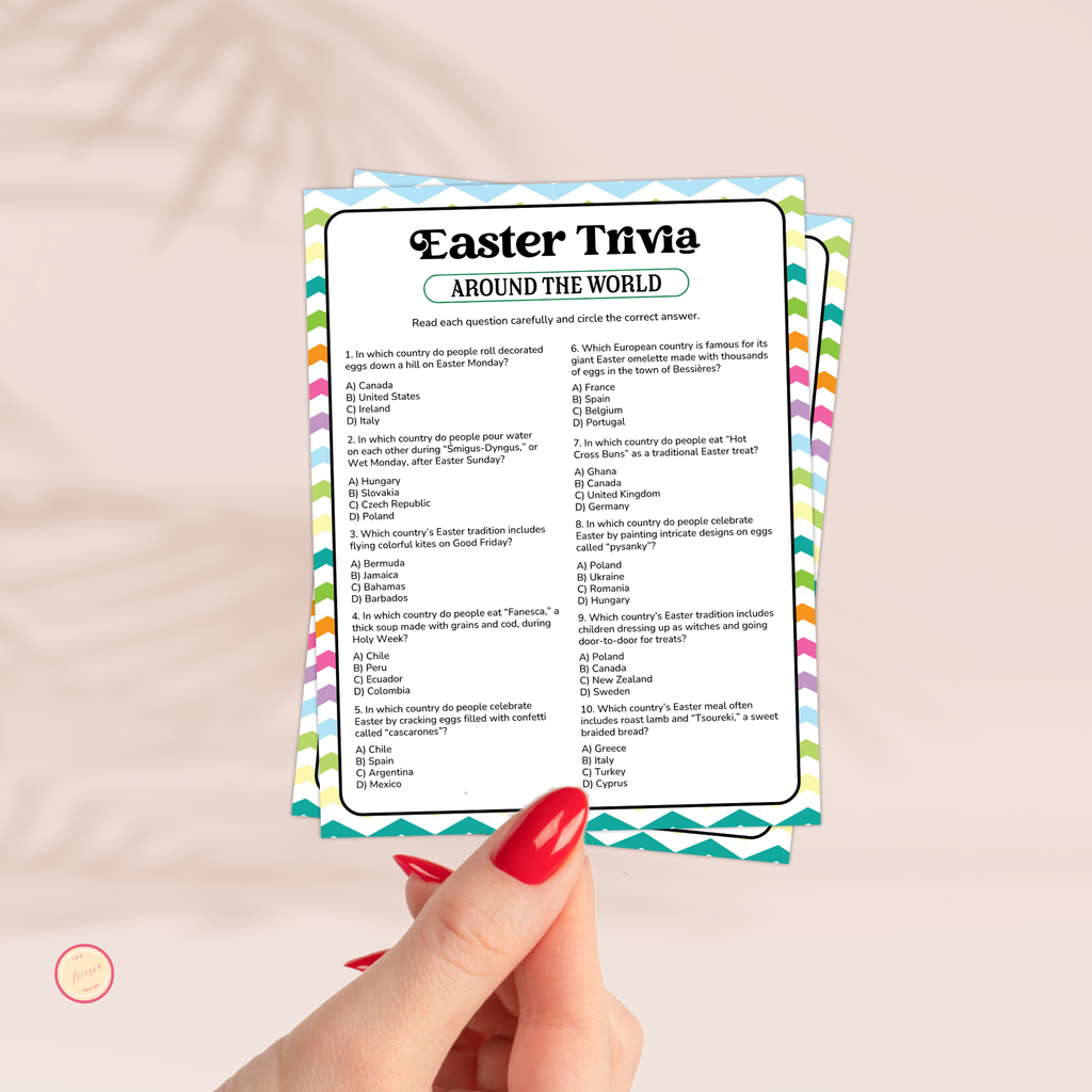 Easter Around the World Game