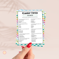 Easter Fun Facts Trivia Game
