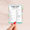Biblical Easter Trivia Game
