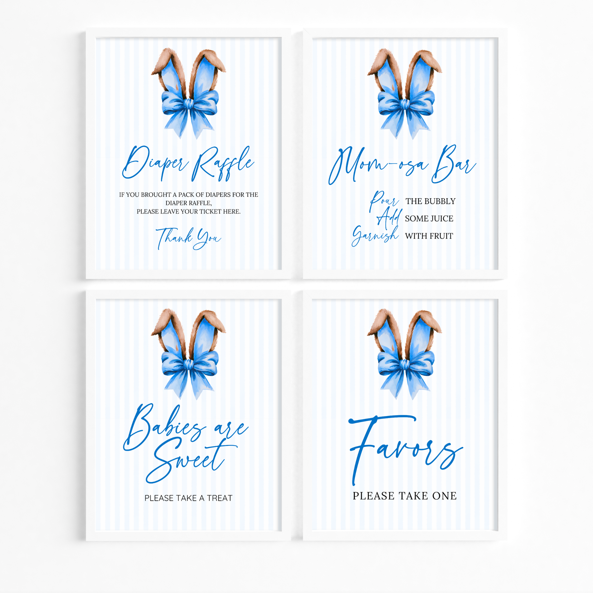 Easter Baby Shower Bundle - Blue