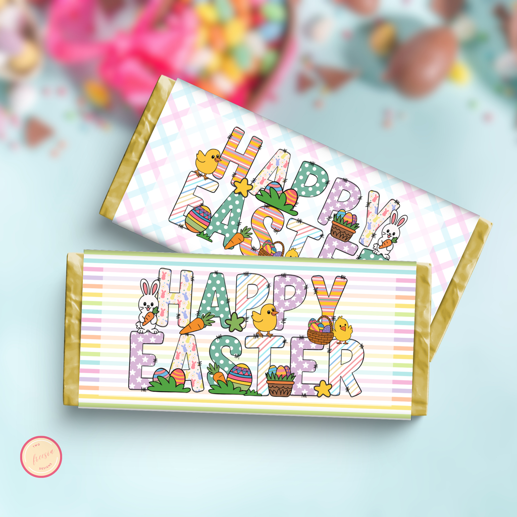 Easter Chocolate Wrapper - 2 Set
