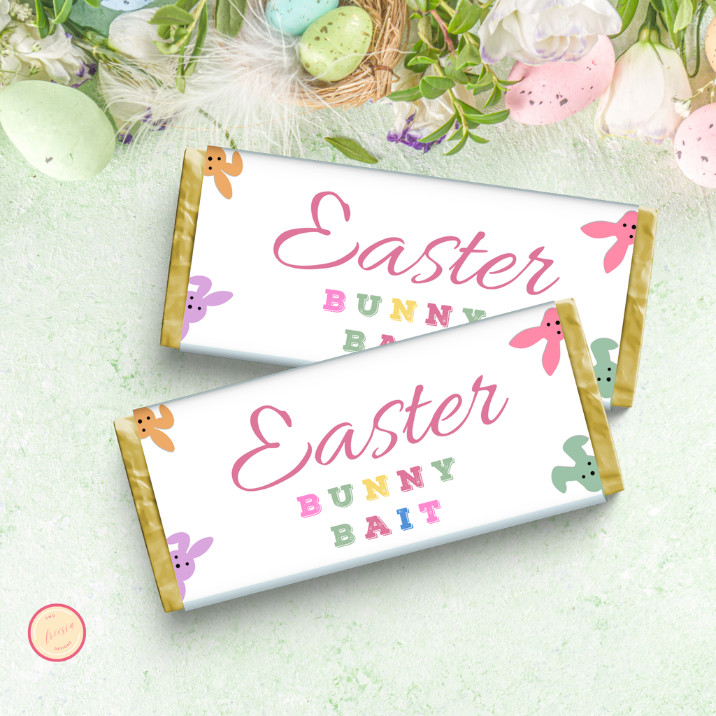 Easter Bunny Bait Chocolate Wrapper