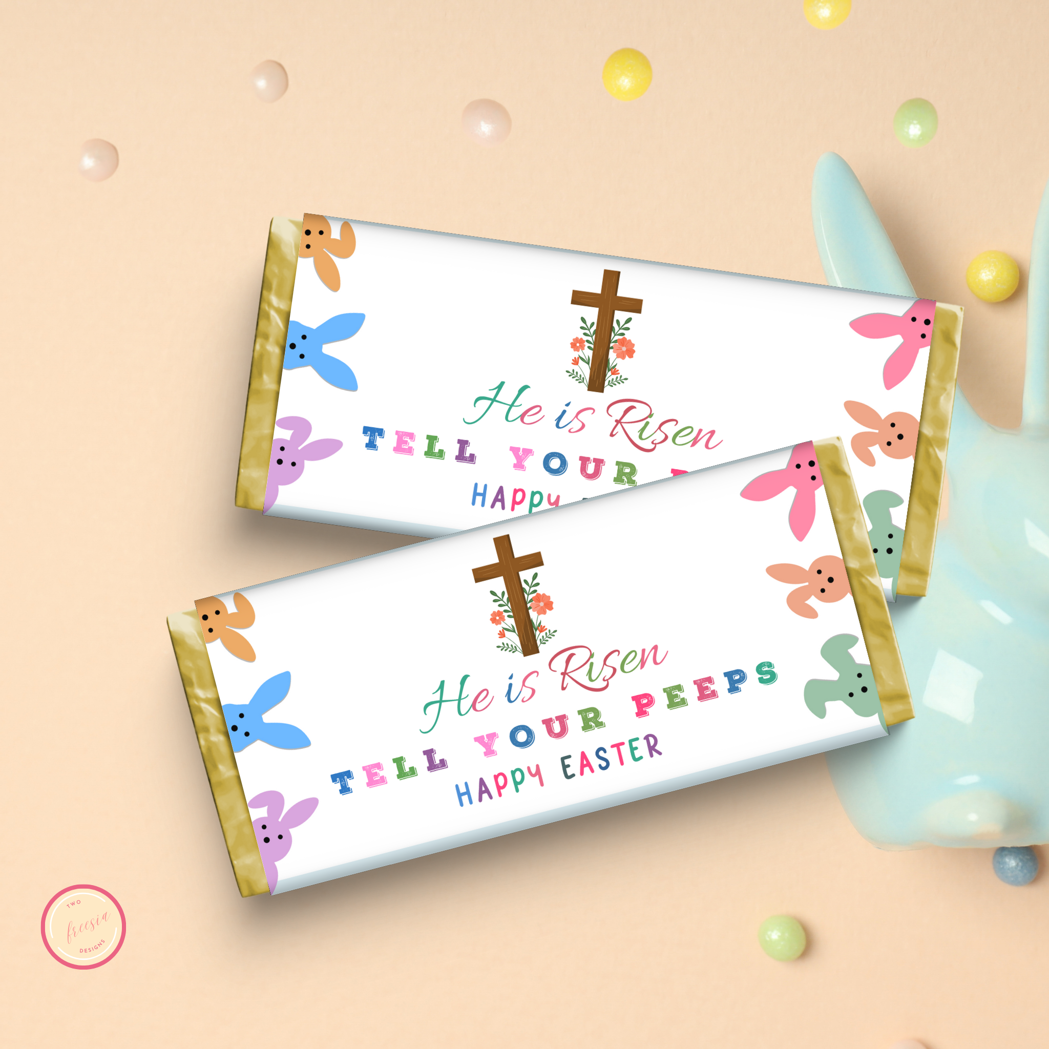 He is Risen Chocolate Wrapper