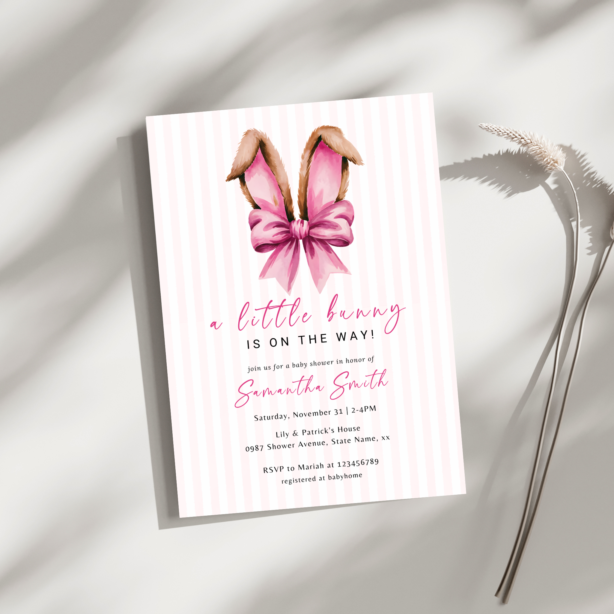Easter Baby Shower Bundle - Pink