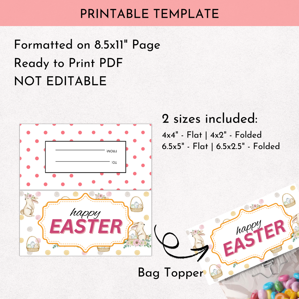 Easter Cookie Topper