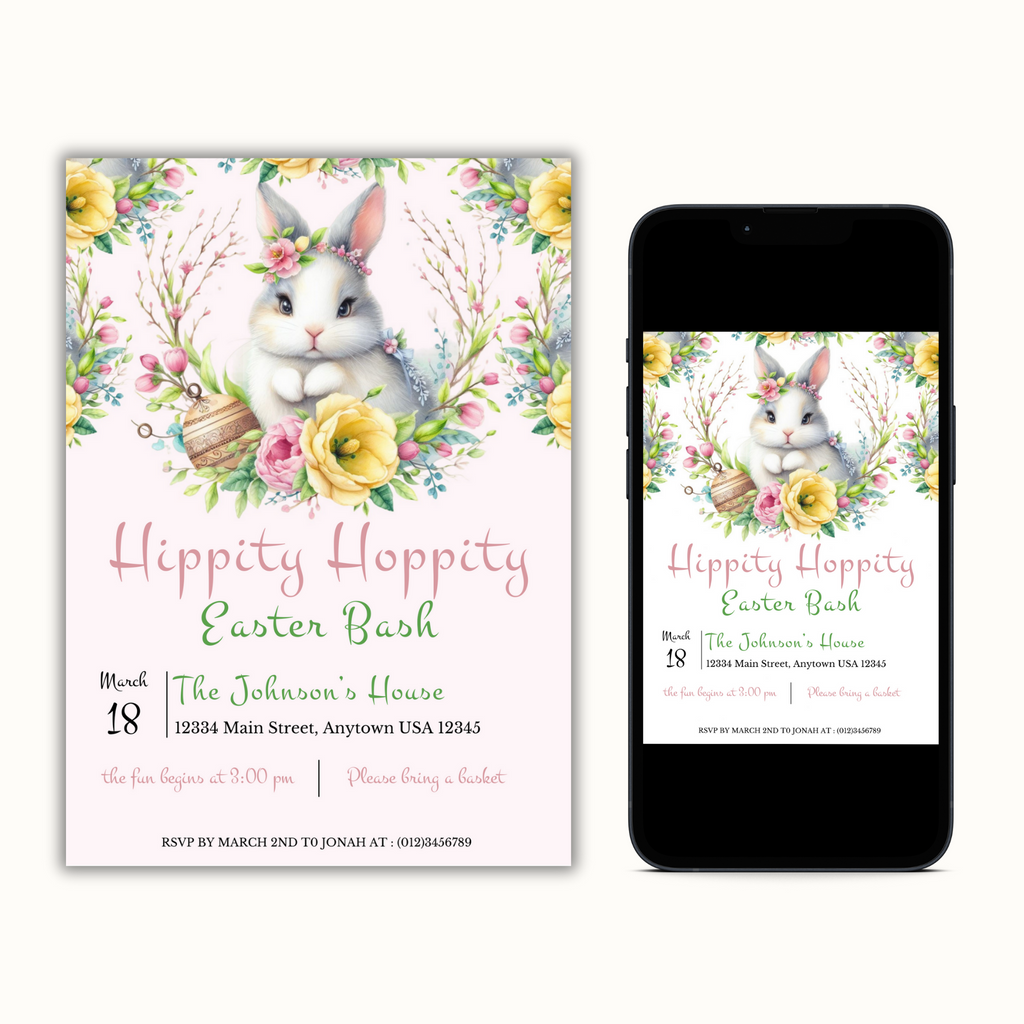 Easter Bash Invitation