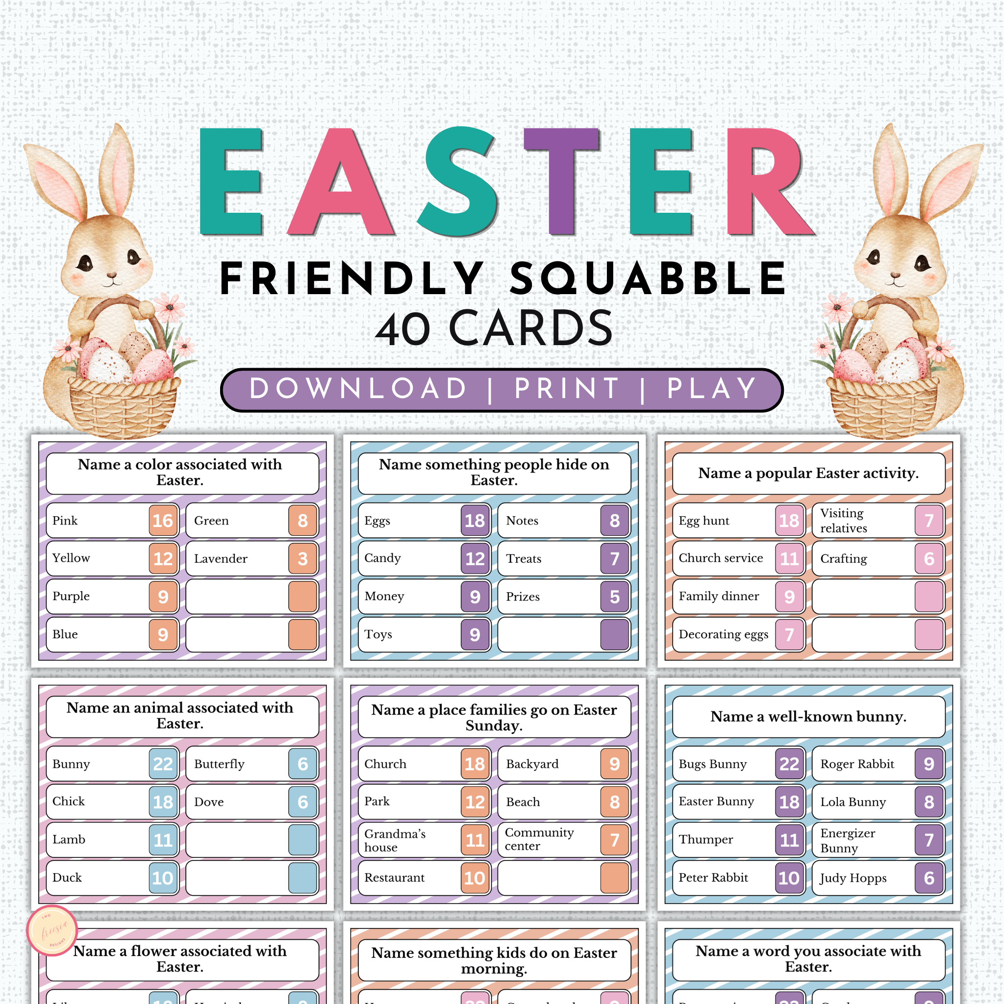 Easter Squabble Game