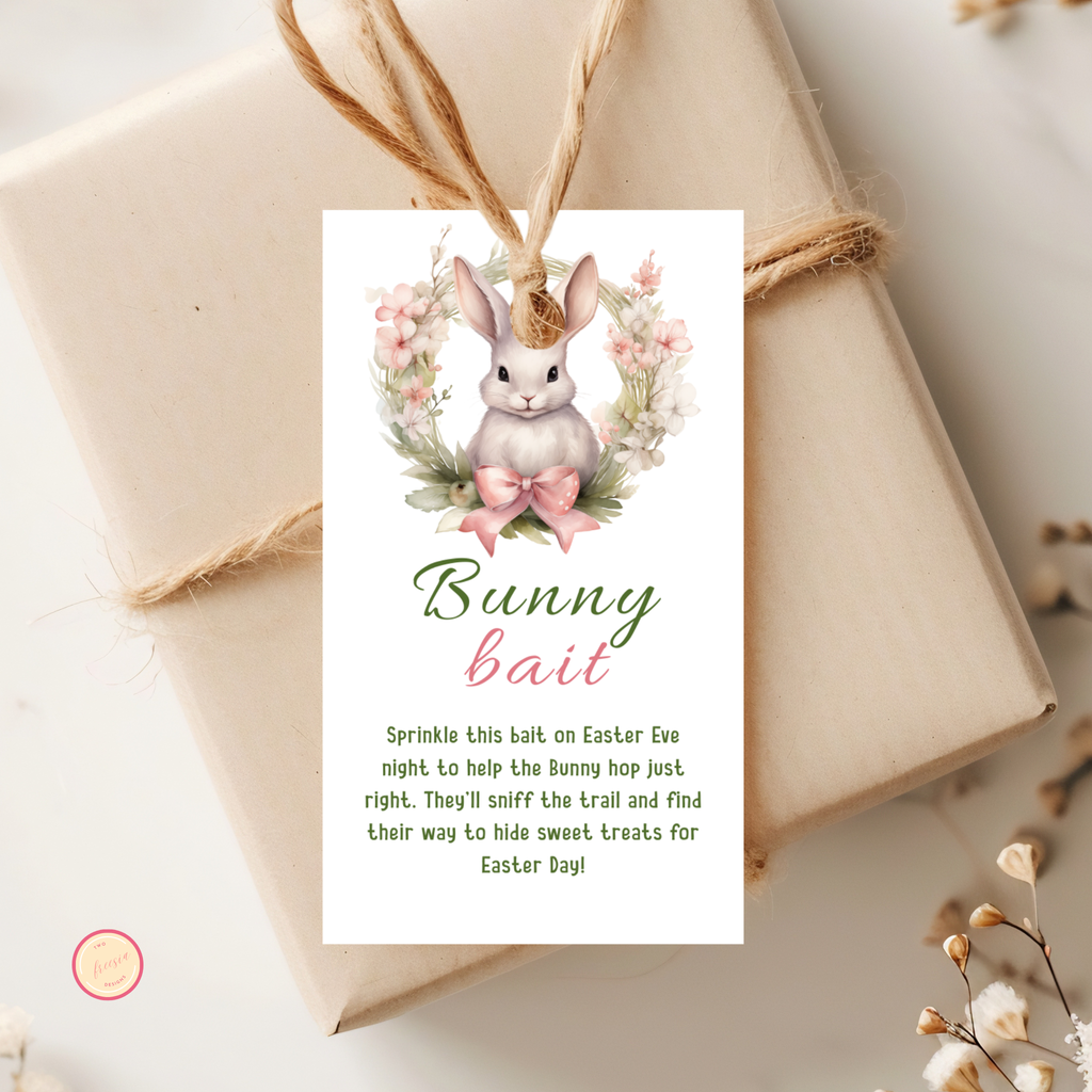 Bunny Bait Favor Tag