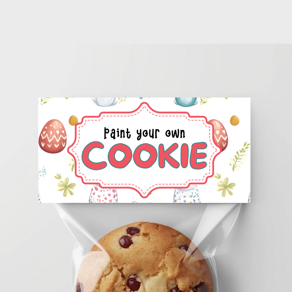 Easter PYO Cookie Bag Topper