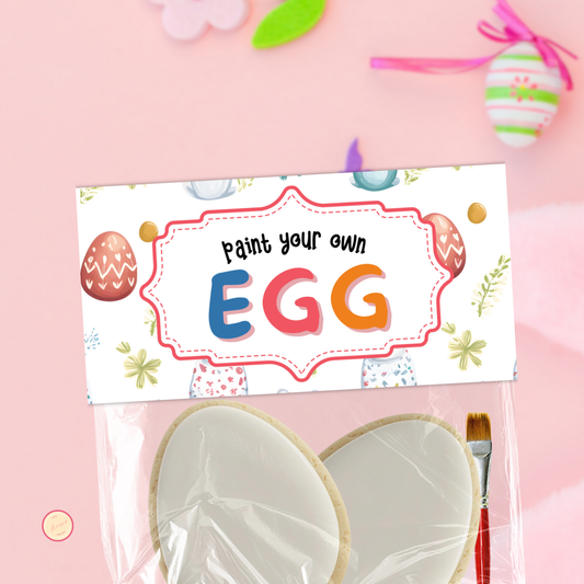 PYO Easter Egg Bag Topper