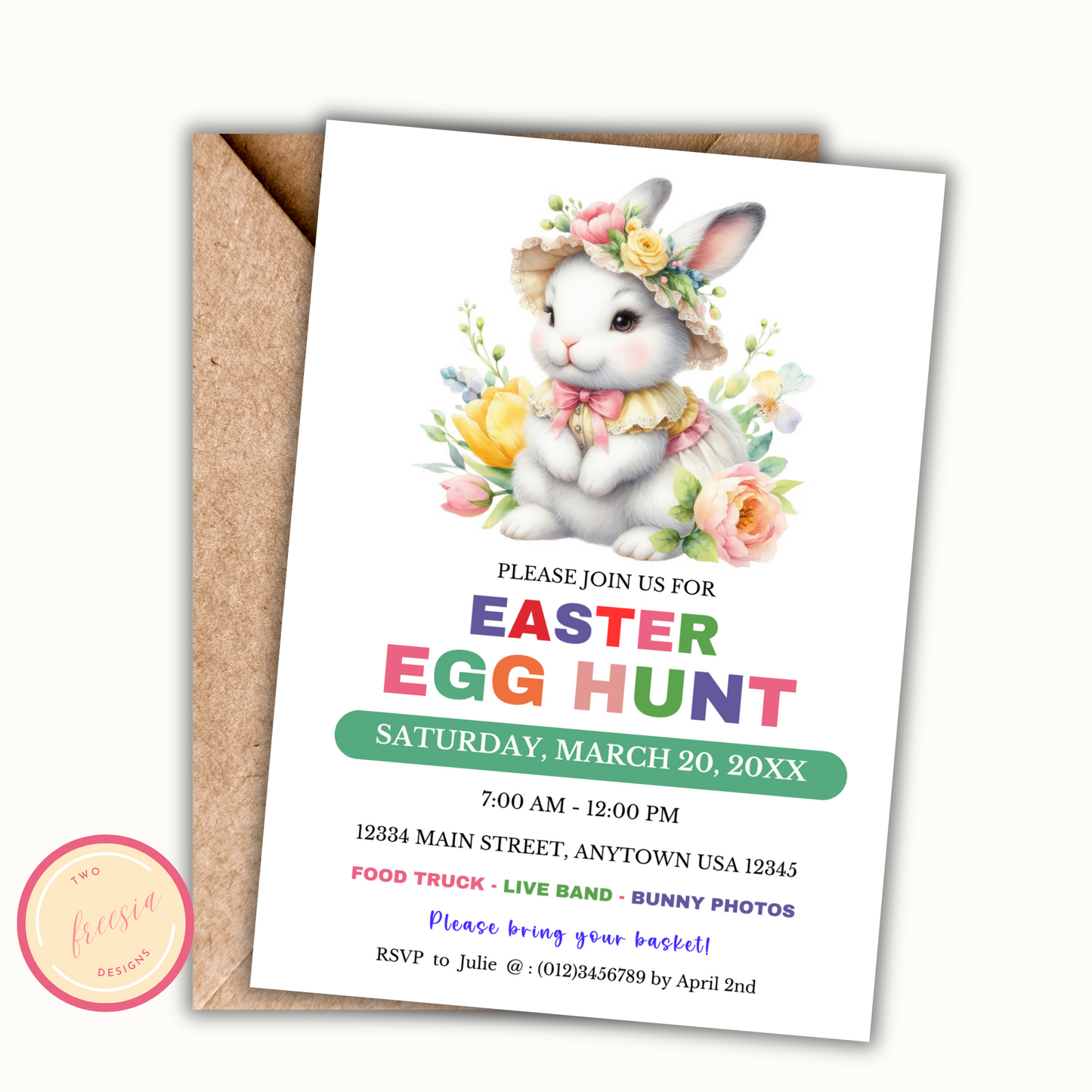 Easter Egg Hunt Invitation