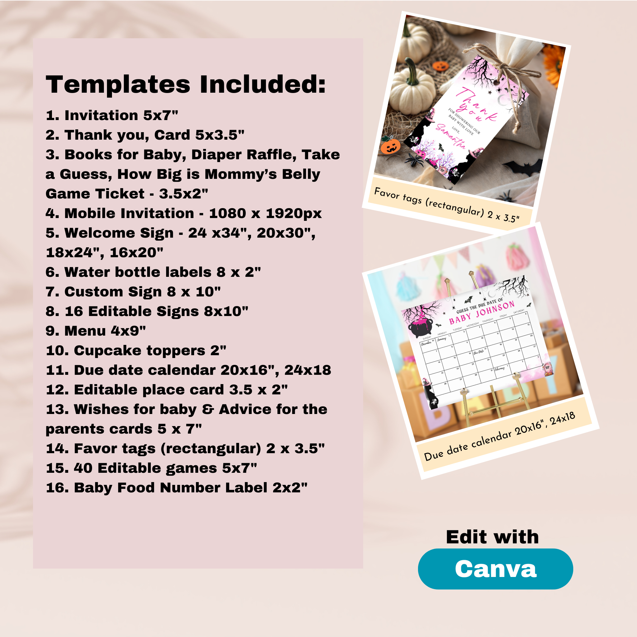 A Baby is Brewing Shower Bundle | Pink