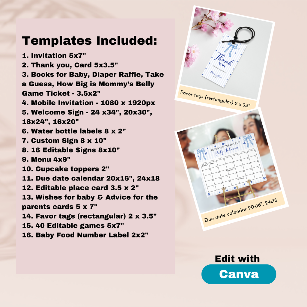 Valentine Baby Shower Bundle | A Little Heartbreaker
