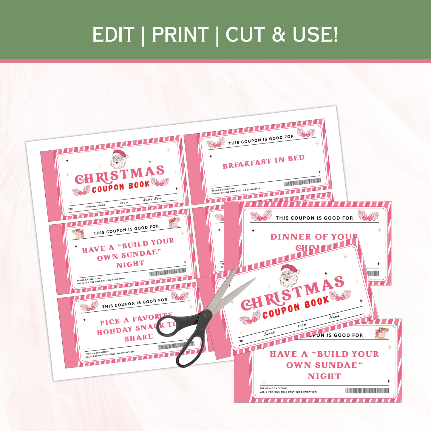 Christmas Coupon Book 02