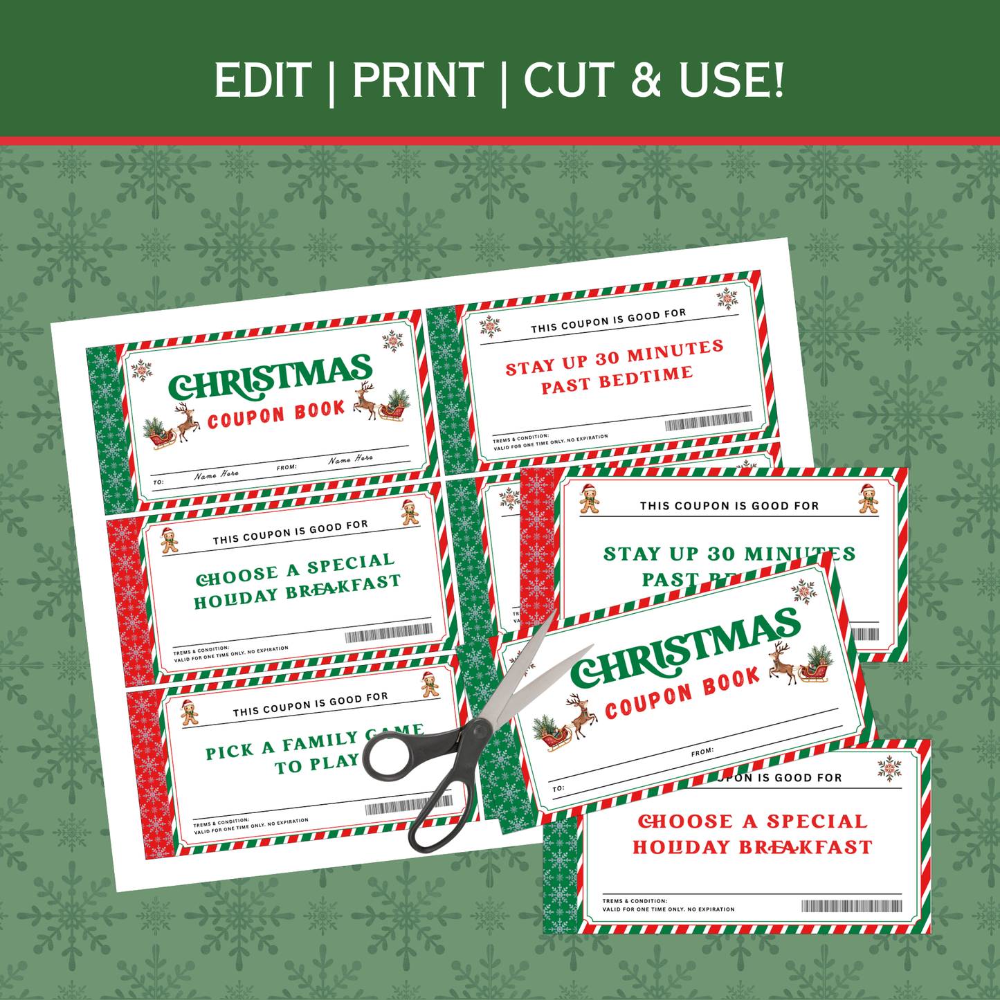 Christmas Coupon Book 01