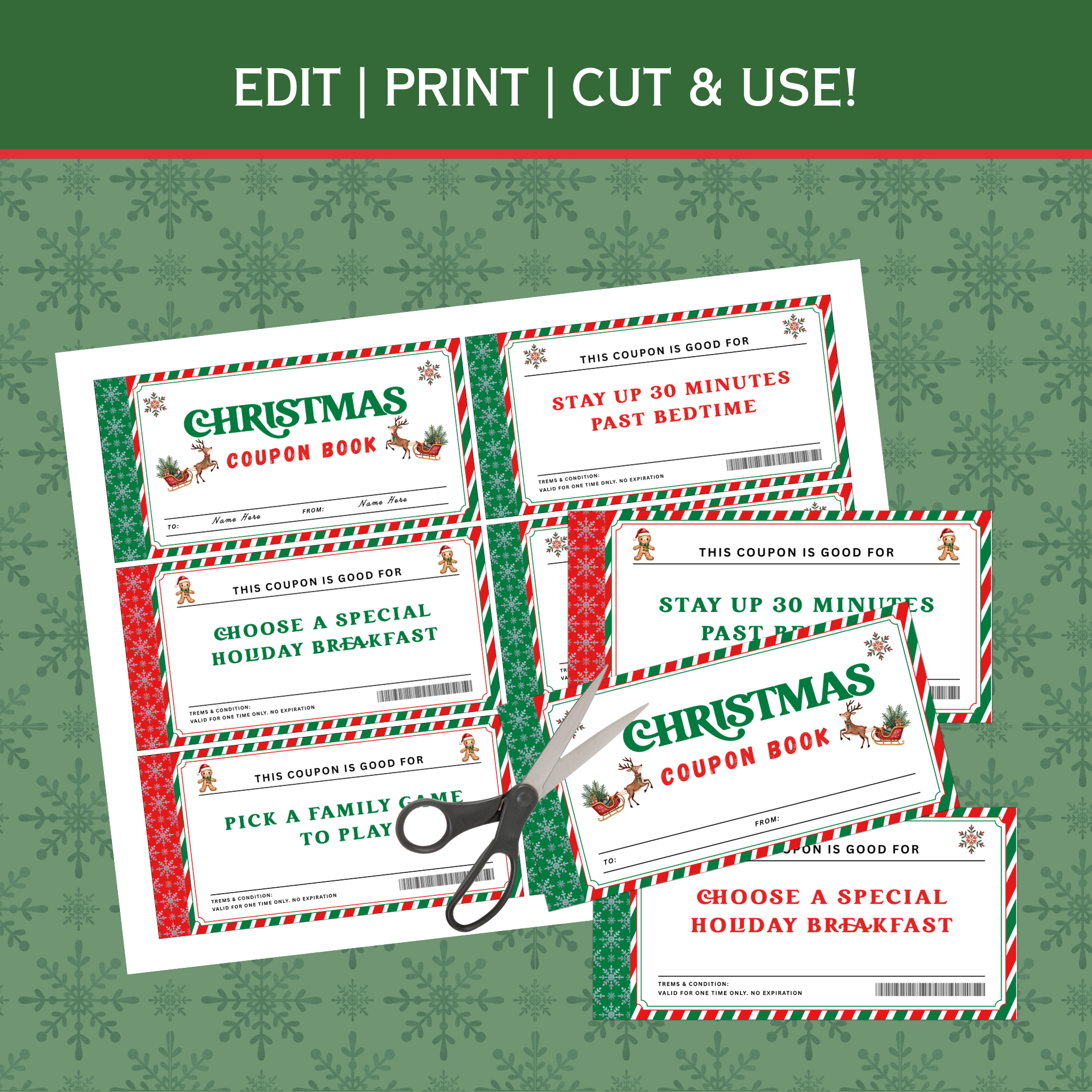 Christmas Coupon Book 01