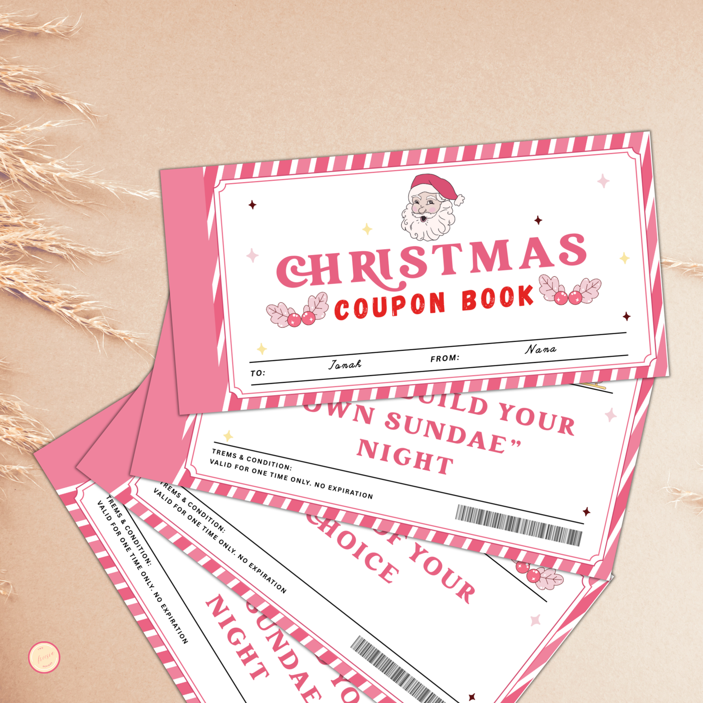 Christmas Coupon Book 02