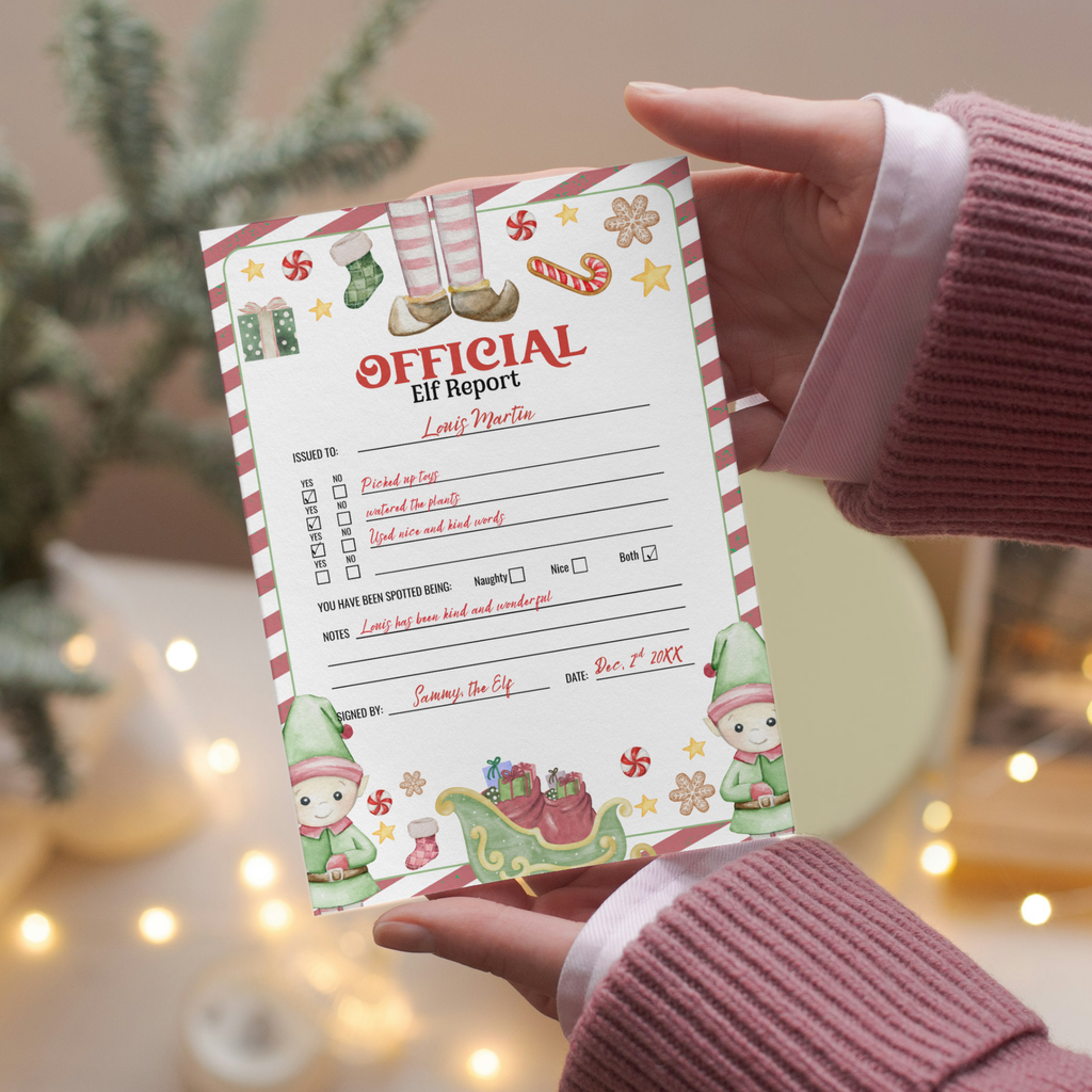 Elf Report Card