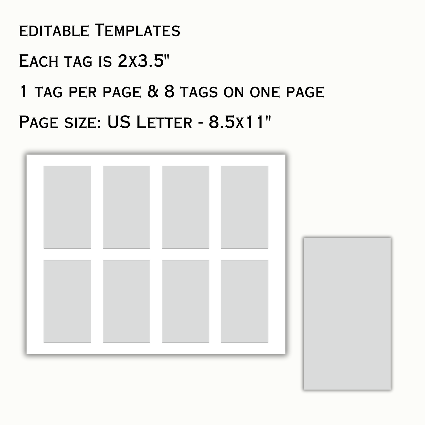 Want Need Wear Read Gift Tags