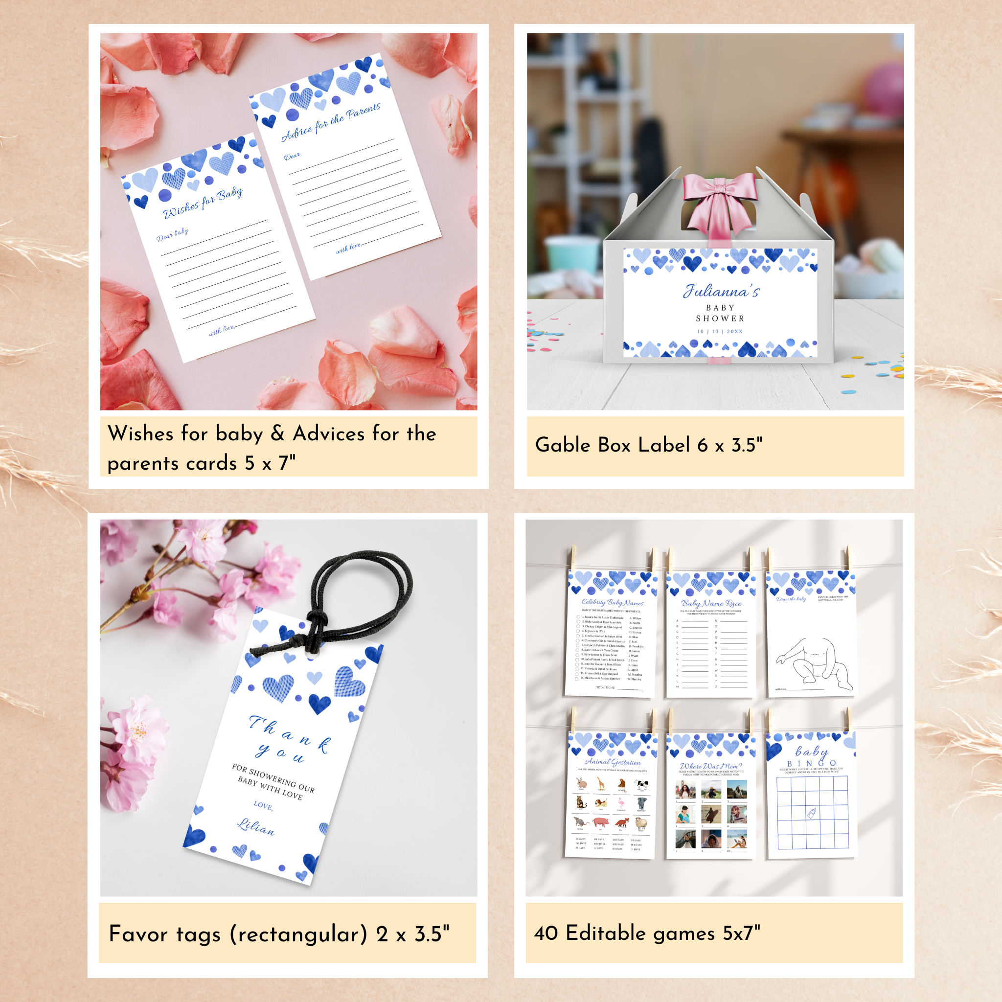 Valentine Baby Shower Bundle | Our Little Heartbreaker