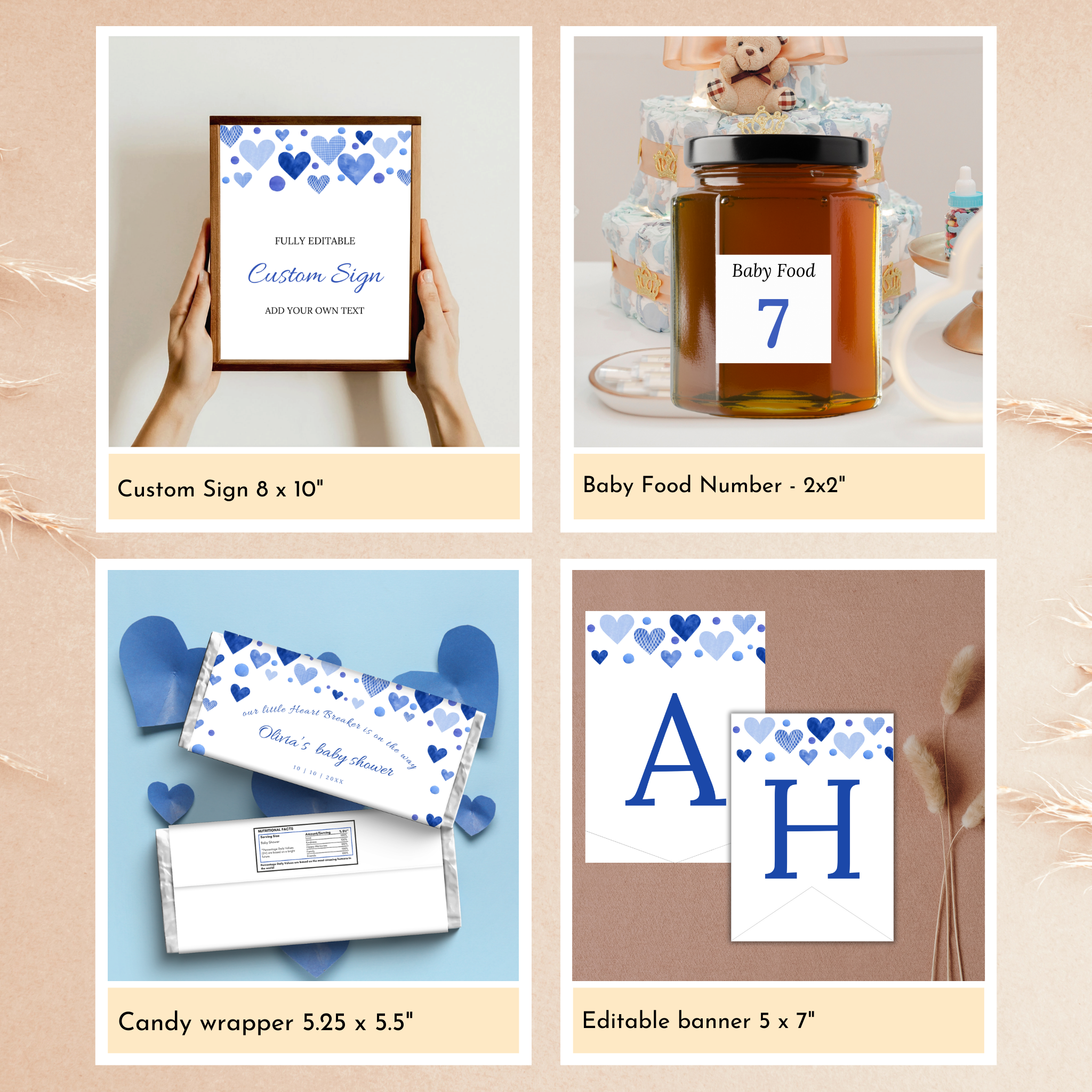Valentine Baby Shower Bundle | Our Little Heartbreaker