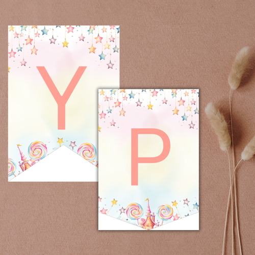 A Sweet Celebration Birthday Banner