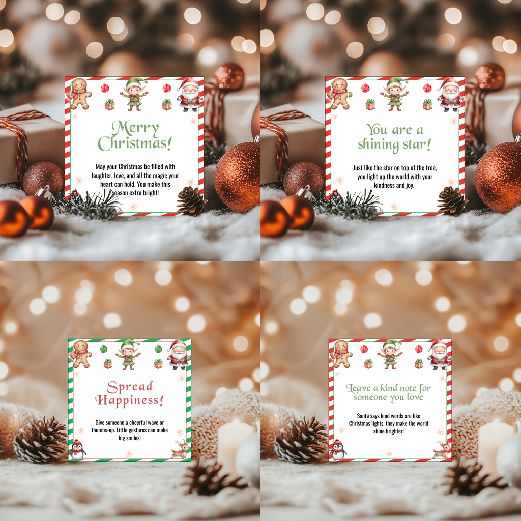 24 Day Elf Kindness Cards