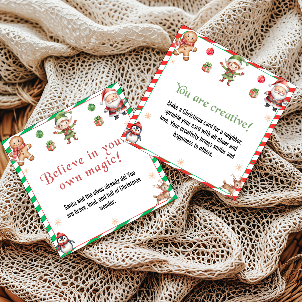 24 Day Elf Kindness Cards