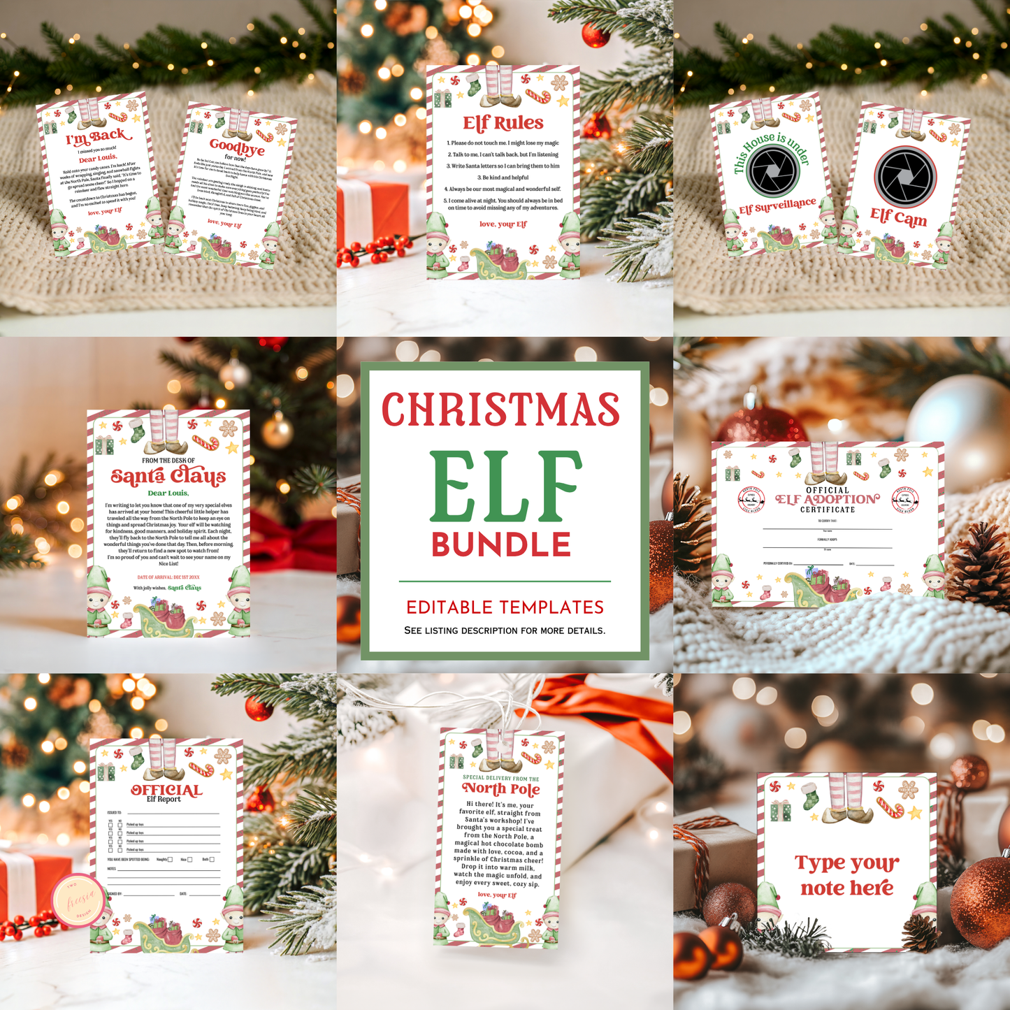 Elf Activity Bundle