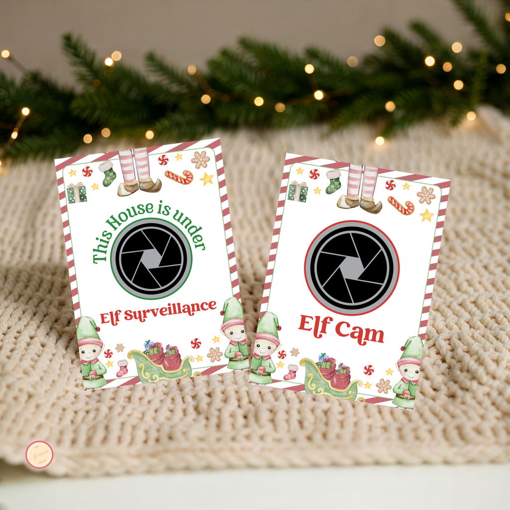Elf Cam & Surveillance Printable